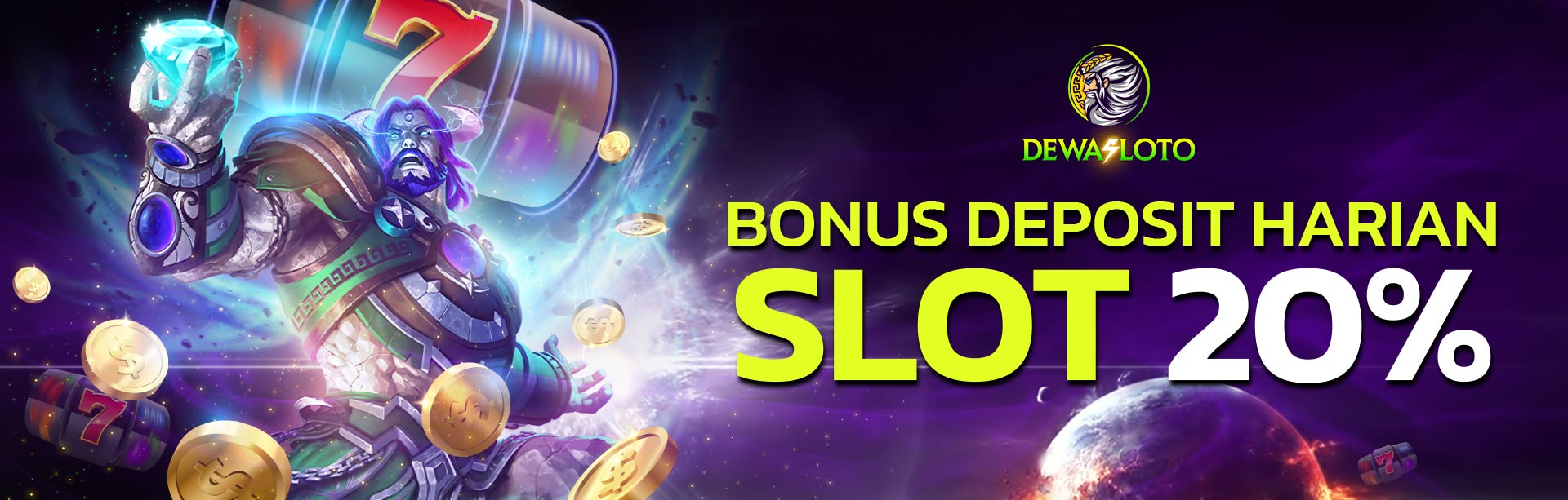 BONUS HARIAN 20%