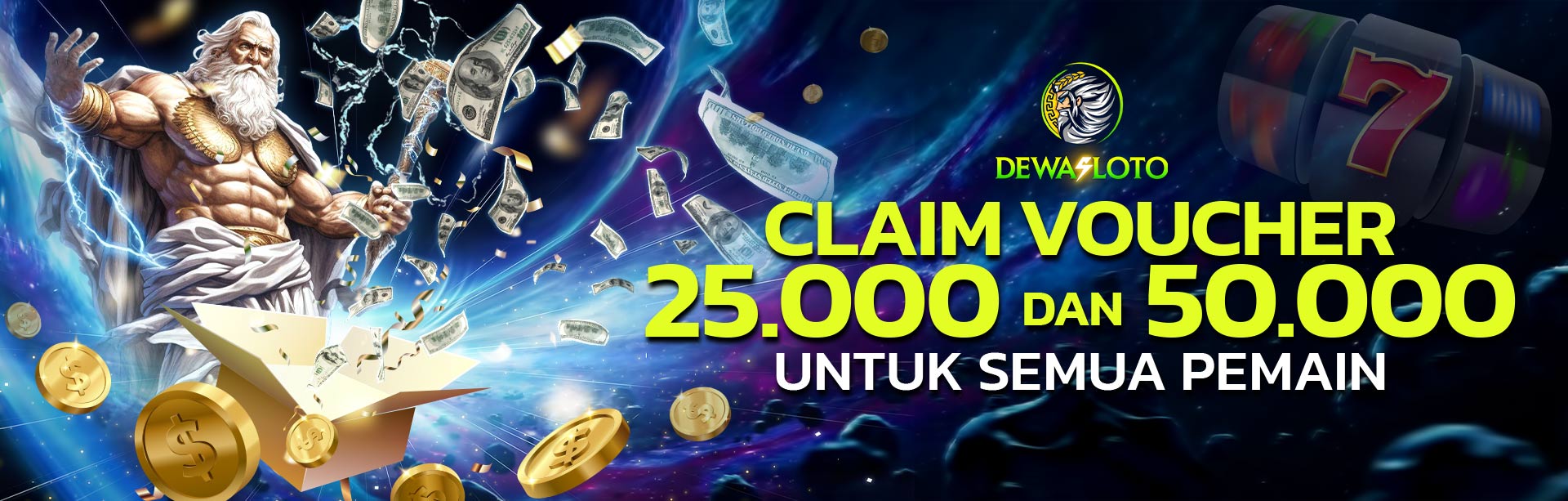 KLAIM VOUCHER 25.000 DAN 50.000