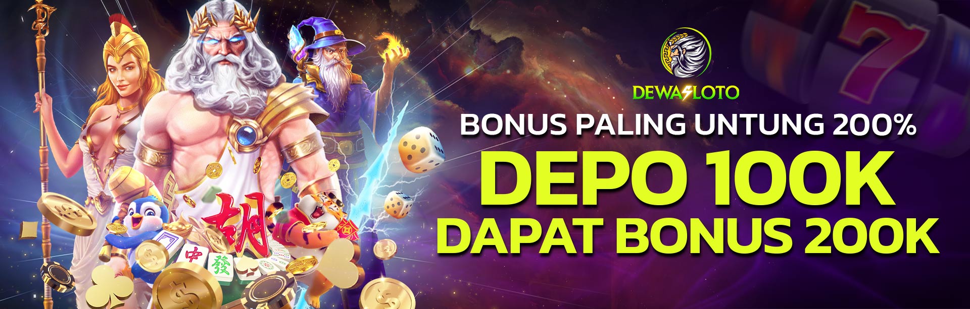 BONUS PALING UNTUNG 200%