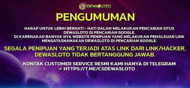 PEMBERITAHUAN PENTING