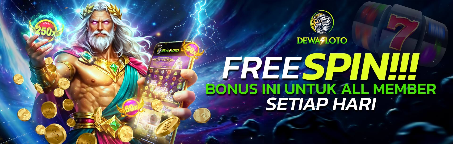 FREESPIN ALL MEMBER SETIAP HARI