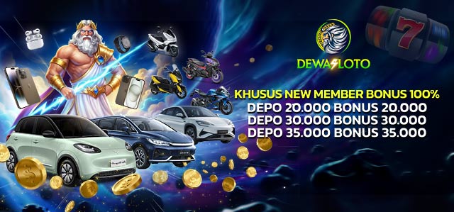 *WELCOME BONUS SLOT 100%