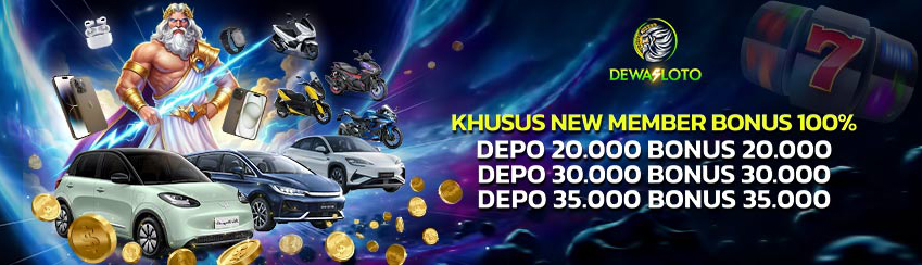 *WELCOME BONUS SLOT 100%